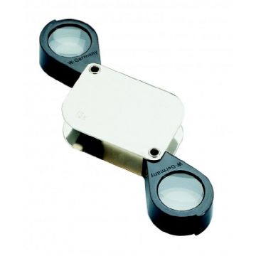 Ruční lupa SCHWEIZER DUEL - [10x/15x 16 mm] – aplanatická