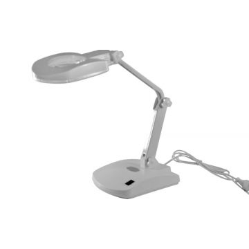 Stolní lampa s lupou [2x, 8x]