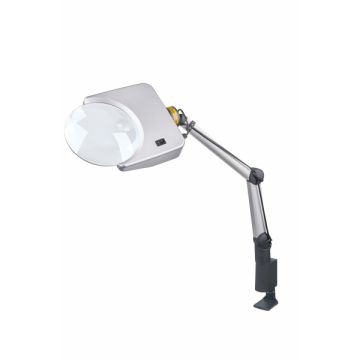 Stojánková lampa s lupou Tech-Line – 1.75x 203 mm – LED+