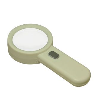 Ruční lupa – 2,5x 65 mm – LED