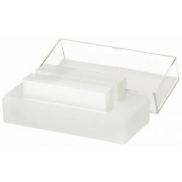 Krycí sklíčka Bresser, 100 ks, 24 ×  50 mm Boro 3,3