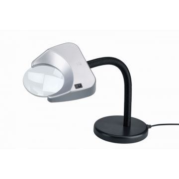 Stolní lampa s lupou Tech-Line – 2x 120 mm – LED+