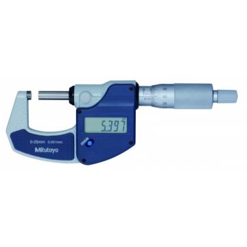 Digitální mikrometr Mitutoyo 0–25mm, bez datového výstupu