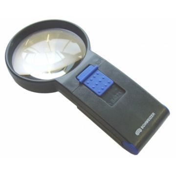 Ruční lupa SCHWEIZER LED+