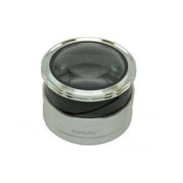 Stojanová lupa – 3x 69 mm – zoom s LED osvětlením